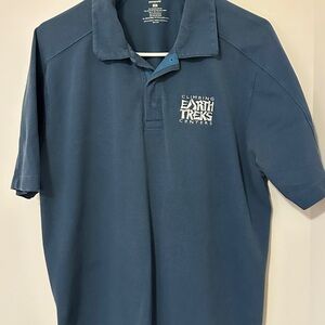 Patagonia Men's Navy Polo Shirt